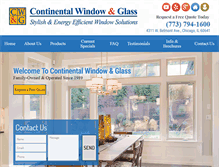 Tablet Screenshot of cwgwindows.com